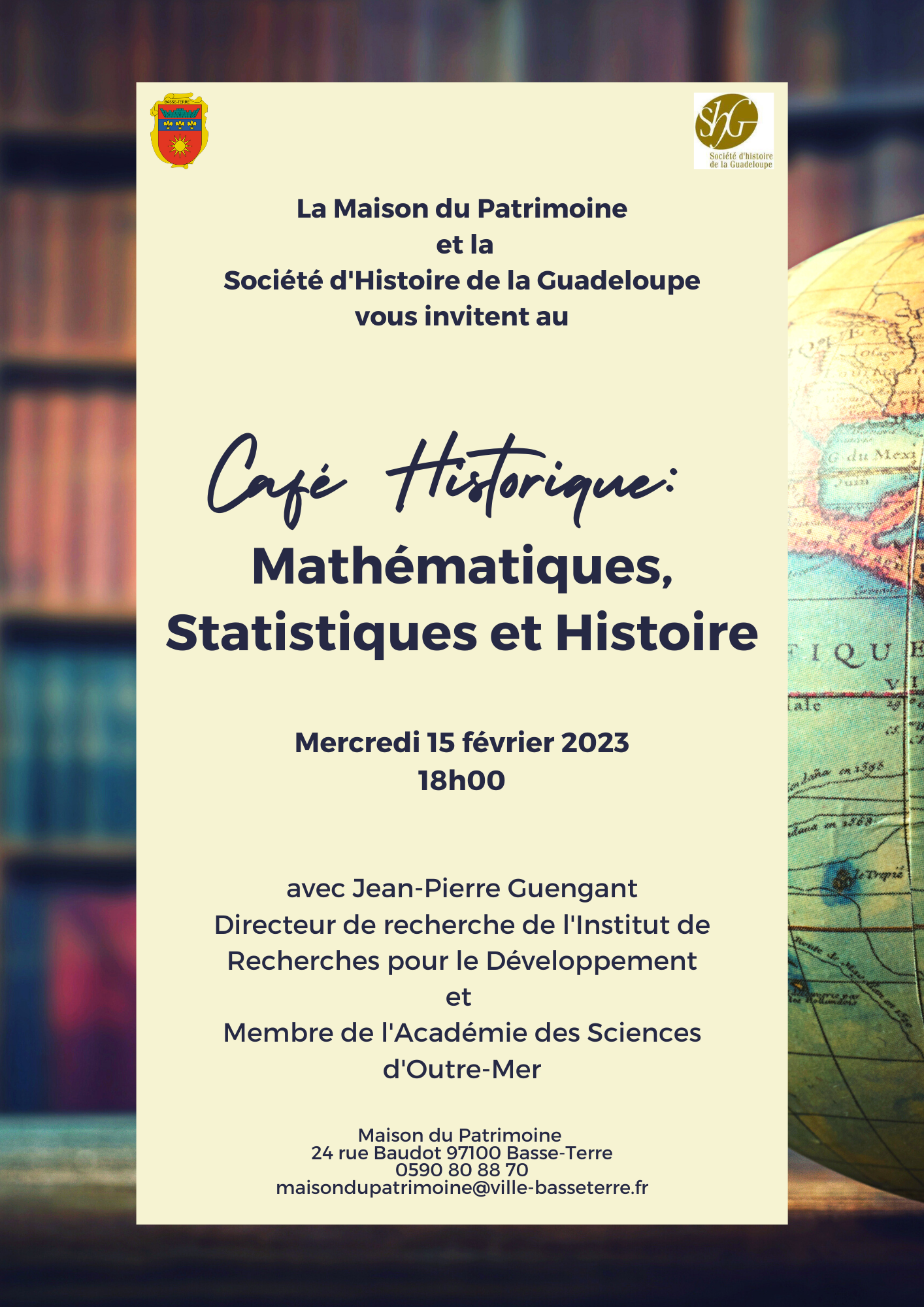 Café Historique: Mathématiques, Statistiques et Histoire